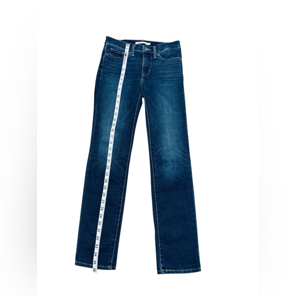 NWOT, Levi's Women's 312 Shaping Slim Dark Blue Jeans, Size 25 - Picture 10 of 12